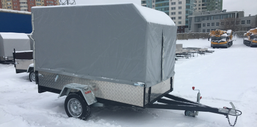 Сайт-каталог торговой компании автоприцепов