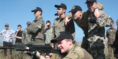 Разработка сайта военно-патриотического клуба