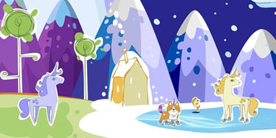 Веб-дизайн детского лагеря «Лесная поляна» 