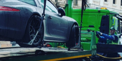 Лендинг сервиса и эвакуации автомобилей "Автоспас"