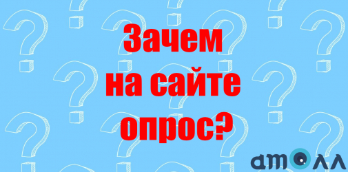 Зачем нужны опросы на сайте?