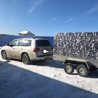 Сайт-каталог торговой компании автоприцепов